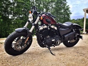 Sacoches Myleatherbikes Harley Sportster Forty Eight (32)